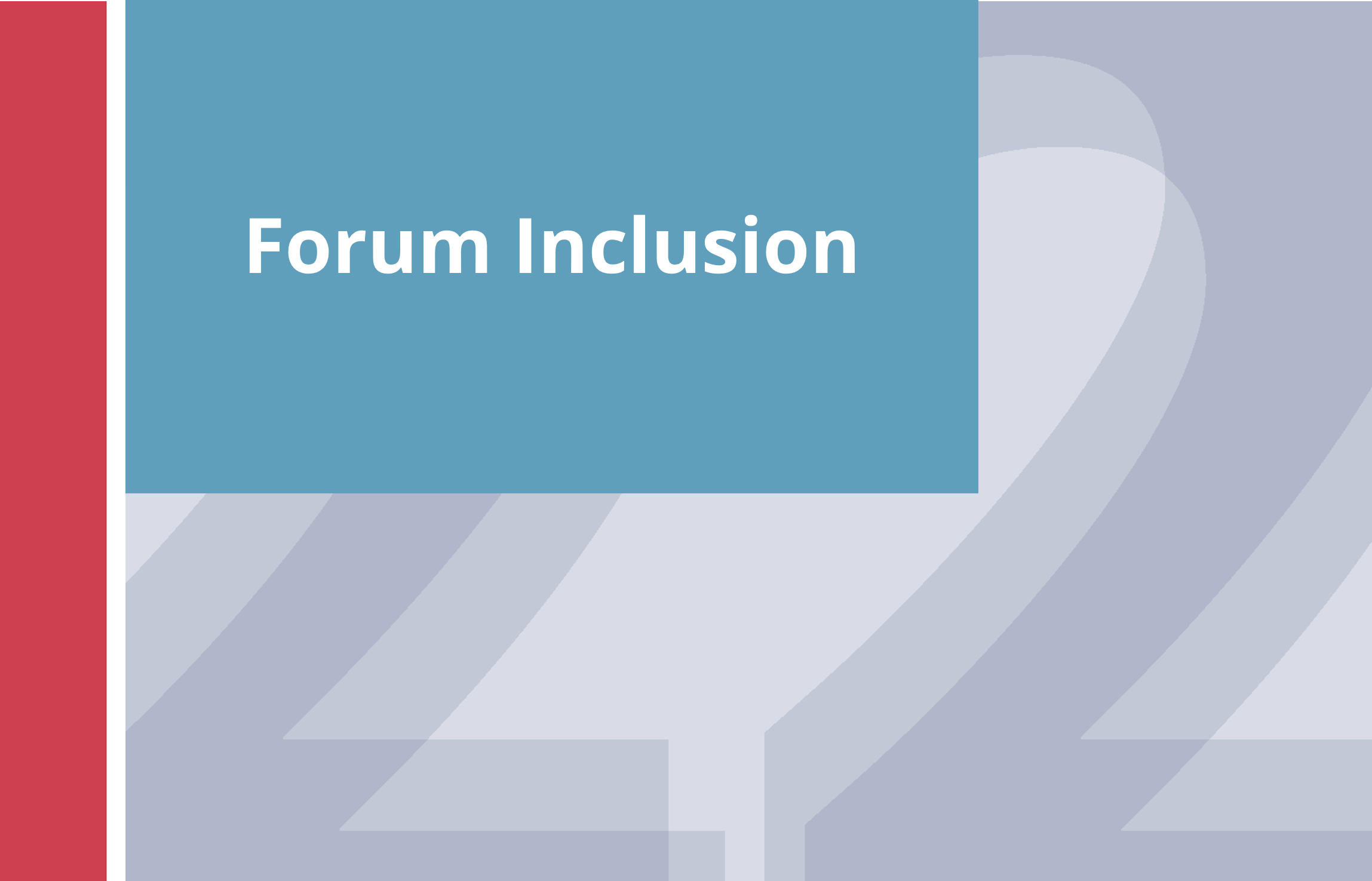  Forum Inclusion 