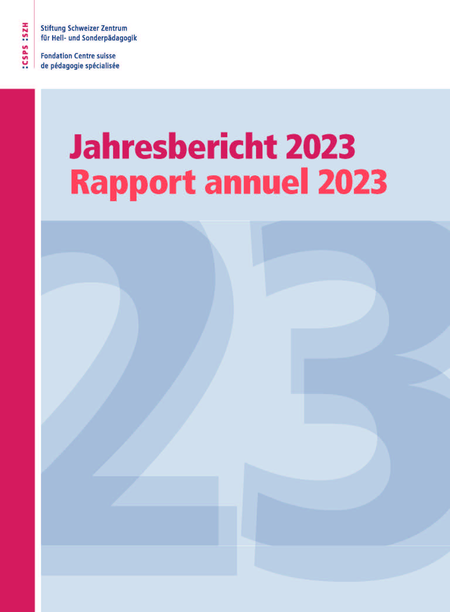  Jahresbericht SZH 2023 