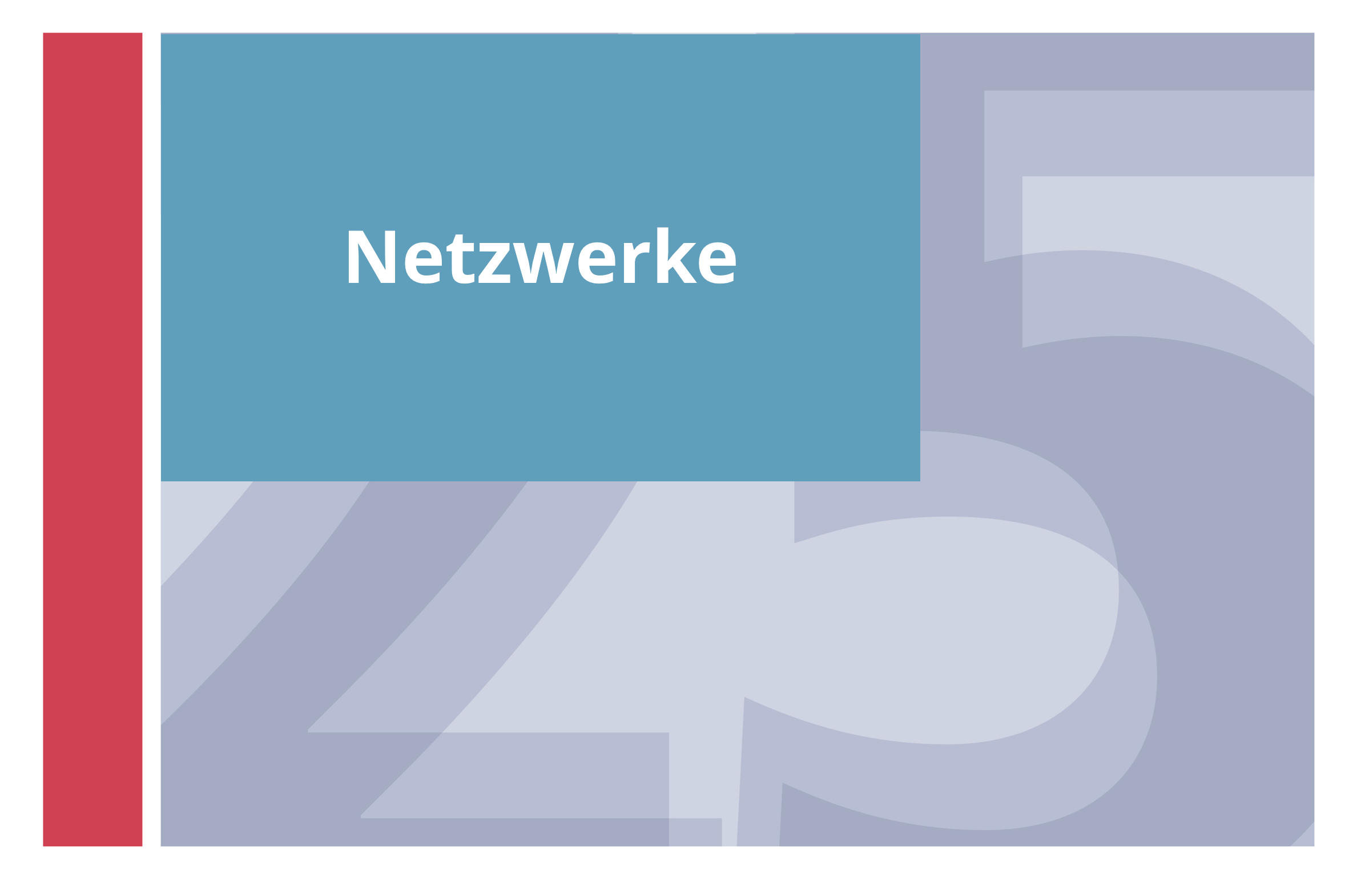  Netzwerke 